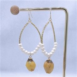 保定天然珍珠饰品厂家 常州小商品批发市场耳环项链 首饰饰品批发