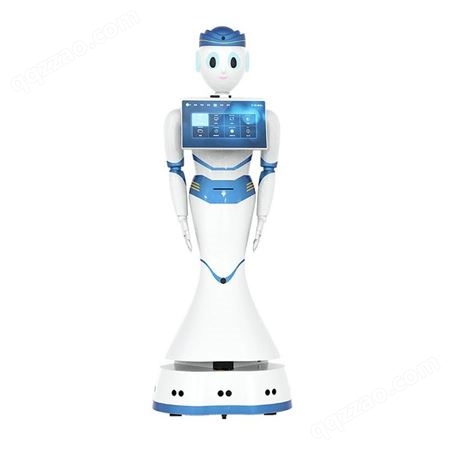 锐曼机器人_智能商用服务机器人_商场银行语音互动引导讲解接待机器人