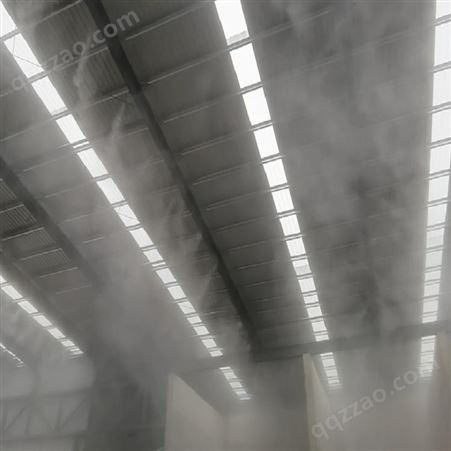 高压微雾降尘,喷雾降尘原理,空压干雾降尘系统,生产喷雾除尘系统