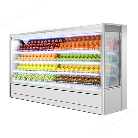 重庆水果冷藏柜 冰熊新冷 超市风幕柜 恒温制冷 节能省电 按需定制