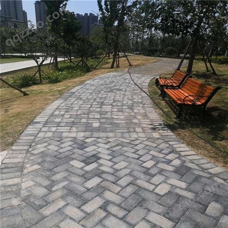 郑州建菱公园广场市政地面陶瓷透水砖生产厂家支持批发定制