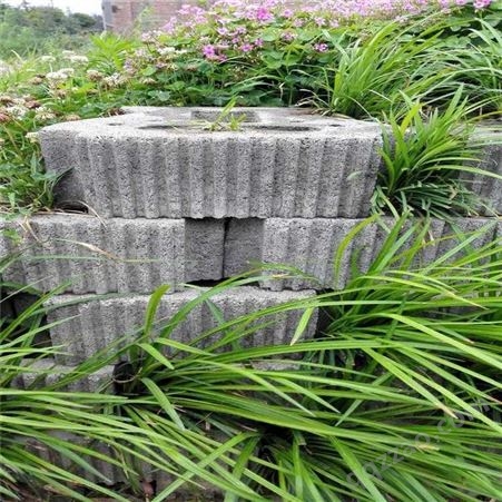 河南舒布洛克400*300*150 河道挡土墙用砖 生态混凝土挡土墙 厂家质量保证
