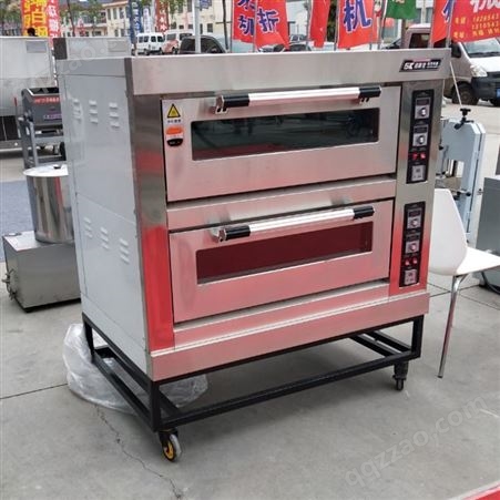 特锐德 多功能 不锈钢 商用 烘焙店 两层两盘 电气烤箱