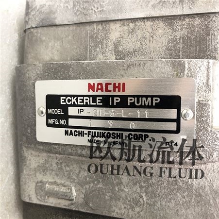 NACHI齿轮泵IPH-2B-5-L-11不二越内啮合高压齿轮泵