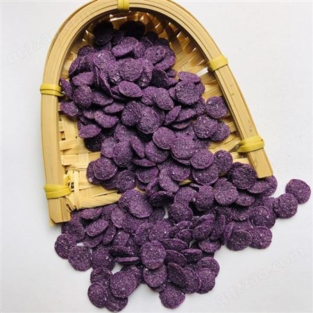 厂家批发供应紫薯片_低温烘焙即食紫薯片 五谷香