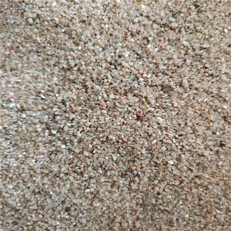 厂家批发云母沙 砂浆用沙  建筑沙20到70目云母砂