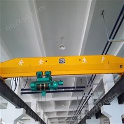 运行稳定11吨货场吊装桥式行车 单梁桥式起重机