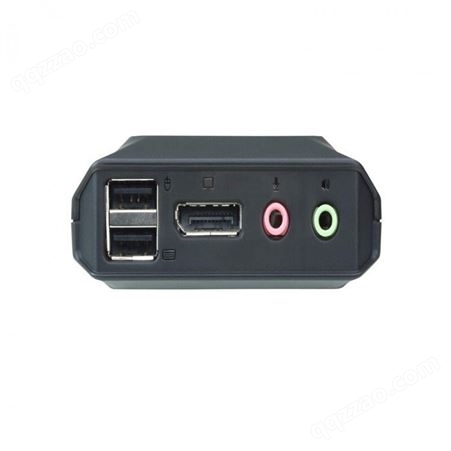 ATEN 宏正 CS22DP 2端口带线式USB DisplayPort KVM多电脑切换器 按键