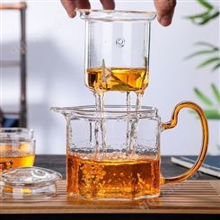 工厂发货 龙香壶 可明火加热玻璃茶壶