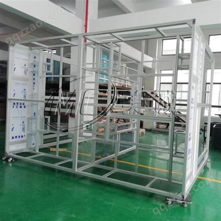 液晶设备CNC工业铝材设备机罩 生产线操作台机架加工