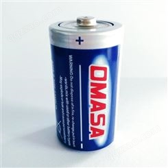 OMASA大号D型碳性电池R20  保2年不漏液