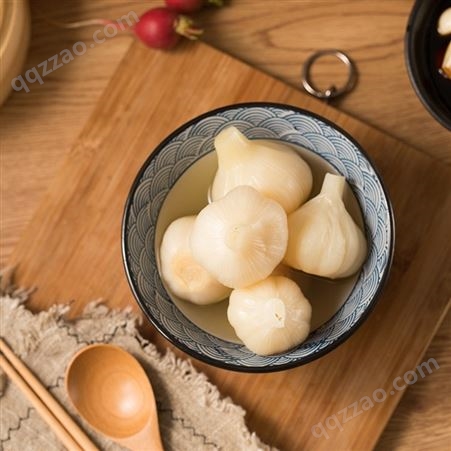 水晶蒜 秘法腌制水晶蒜