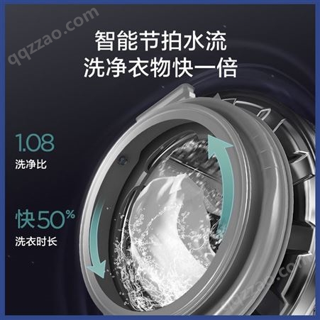 安庆地区家电销售 美的滚筒洗衣机智能家电MG100T20PROFY
