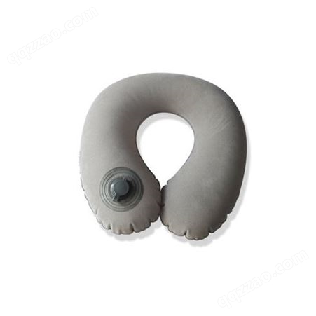 SNOOZE环保PVC植绒充气枕飞机护颈枕易收纳旅行U型枕保护颈椎
