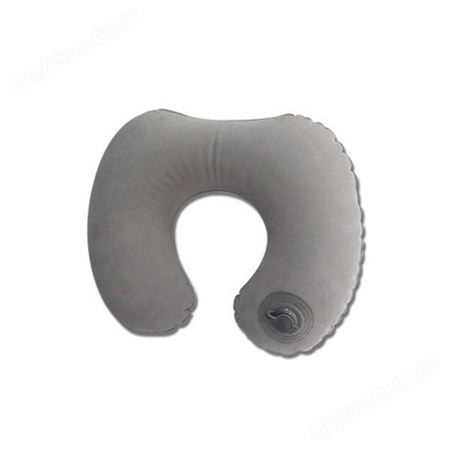 SNOOZE环保PVC植绒充气枕飞机护颈枕易收纳旅行U型枕保护颈椎
