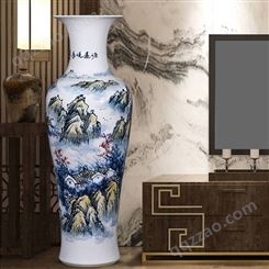 景德镇生产大花瓶 陶瓷大花瓶中式古典摆件
