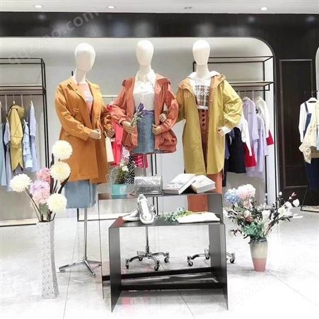 广州十三行品牌女装批发市场 大码时尚女装尾货折扣批发 直播货源