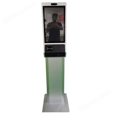 立式21.5寸电容触摸竖屏显示双目摄像头人脸识别终端一体机支持功能定制