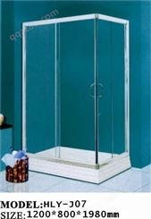 深圳简易淋浴屏服务周到 今年流行的简易玻璃隔断市场价格
