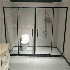 广州酒店整体淋浴房独立式设计 公寓淋浴房隔断材料工厂出货