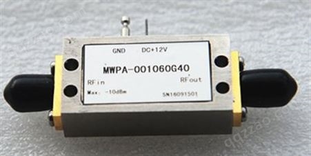 低噪声放大器 南京全波电子MWLA-005060G40 工作频率500MHZ-6000MHZ 40dB 国产信号放大器  信号接收器