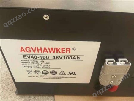 霍克蓄电池EV48-80 48V80AH霍克锂电池AGV小车电瓶