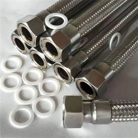 泰源发厂家供应 不锈钢金属软管耐腐蚀衬四氟软管非标定制