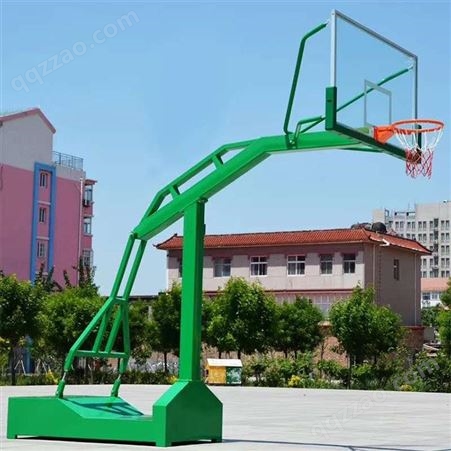 冠龙体育 凹箱篮球架 移动式户外成人训练篮球架