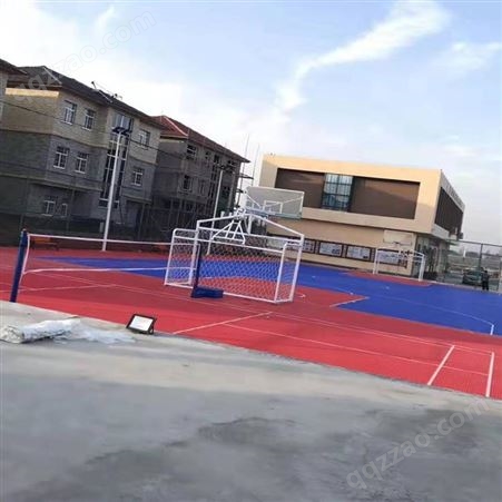 沧州冠龙体育 足球门 场地多功能篮球架足球门组合架 笼式足球门篮球架 欢迎