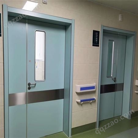 宏鑫宇单开钢质门不锈钢伸缩门ICU病房门质量可靠
