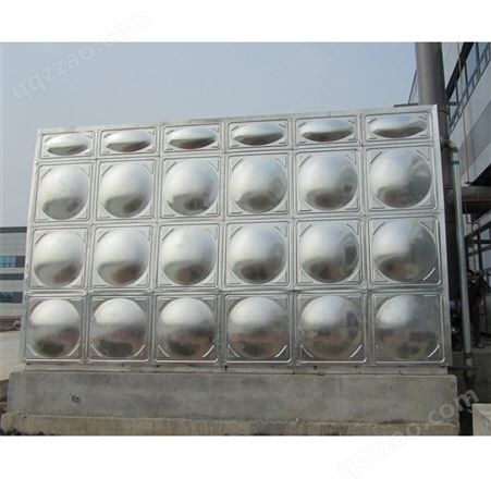 乐山304不锈钢水箱 方形消防保温水箱 组合式不锈钢焊接水箱