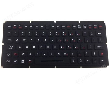 凝智机电  硅胶键盘 NZ83Key   硅键炭膜与PCB的接触技术