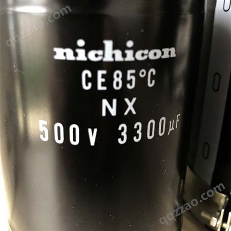 NICHICON电容 500V3300UF 螺栓式铝电解电容 现货供应