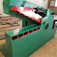 欧伟现货销售高速全自动鳄鱼式废钢剪切机 160吨 圆钢鳄鱼剪切机