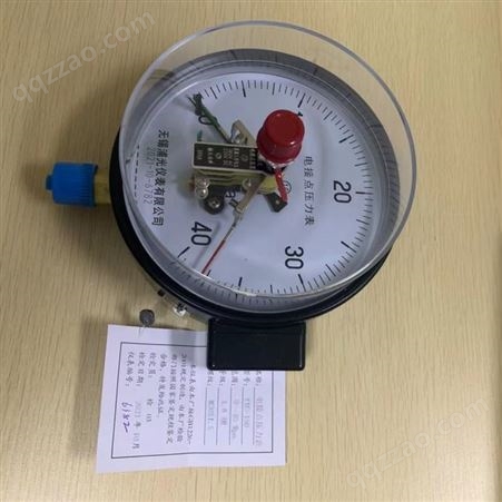 不锈钢压力表chang  耐震电接点压力表制造  无锡浦光