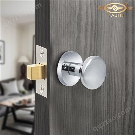 雅金现代卧室机械门锁 隐形门锁