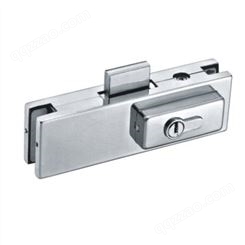 不锈钢铝芯锁夹 玻璃门地弹簧地锁办公室门夹
