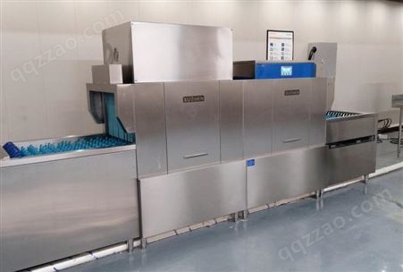 漯河市-XS-C330p长龙式洗碗机-餐饮业专用洗碗机-加盟代理商用洗碗机- 效率高