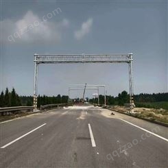 高速公路龙门架电动升降限高杆固定式道路小区限高架