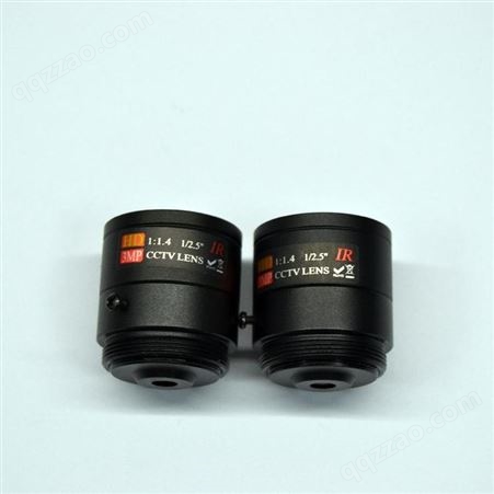 浩源1/2.7芯片1.4大光圈焦距6mm高像素安防监控镜头