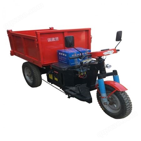 工地电动三轮车工程小型柴油三轮车自卸载重王养殖拉粪爬坡农用车