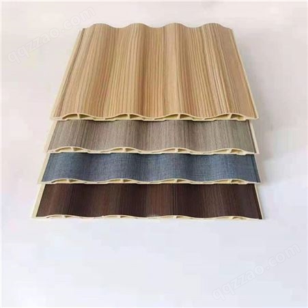 圆形竹木纤维格栅 沙发卧室装饰半圆板 嘉松建材
