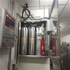 学校工厂自动厨房灭火设备  烟罩自动灭火设备安装