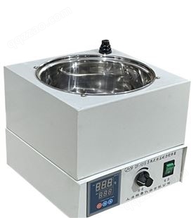 集热式恒温磁力搅拌器 实验室智能数显水油浴锅 不锈钢内胆