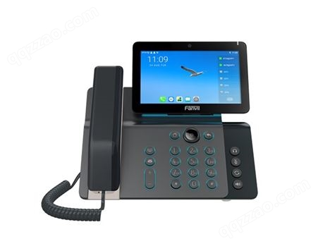 V67网络IP机 安卓触屏视频会议话机  SIP可视无线电话机