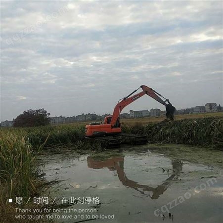 广州沼泽地挖掘机出租厂家