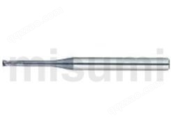 米思米ALC涂层硬质合金平头型立铣刀 ALC-EM2LBC0.6-6