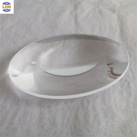 直径102mm透镜 超大口径玻璃透镜  平凸透镜 陵合美厂家生产