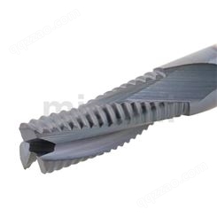米思米 TiAℓN涂层硬质合金粗加工型立铣刀 细齿纹距/标准刃长型 XAC-RFPR6