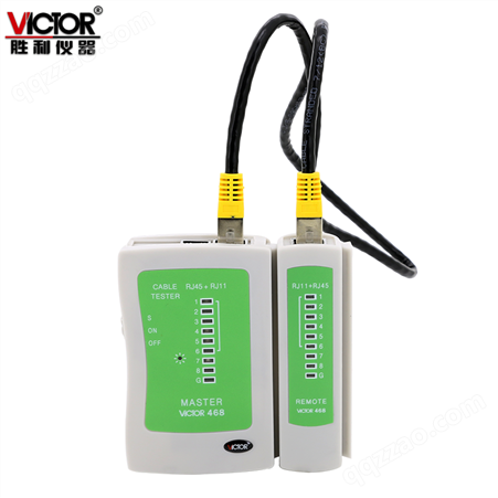 胜利仪器（VICTOR）VC468 网络测试仪 电话线测线仪网络线路两用测线仪